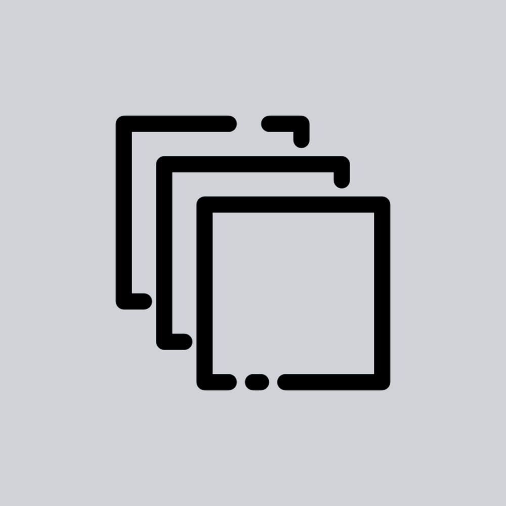 Rak atau dudukan akrilik estetik untuk memamerkan produk.